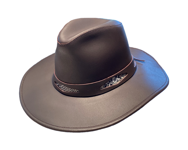 Henschel Hat Company | Delano Western Leather Hat